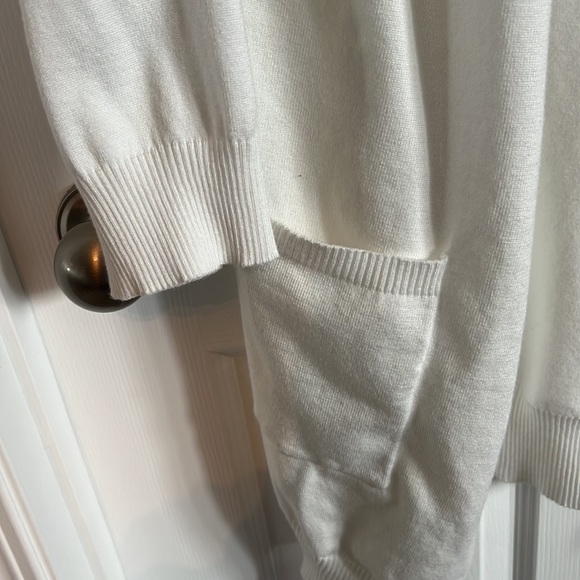 Long White Cardigan - Picture 2 of 5
